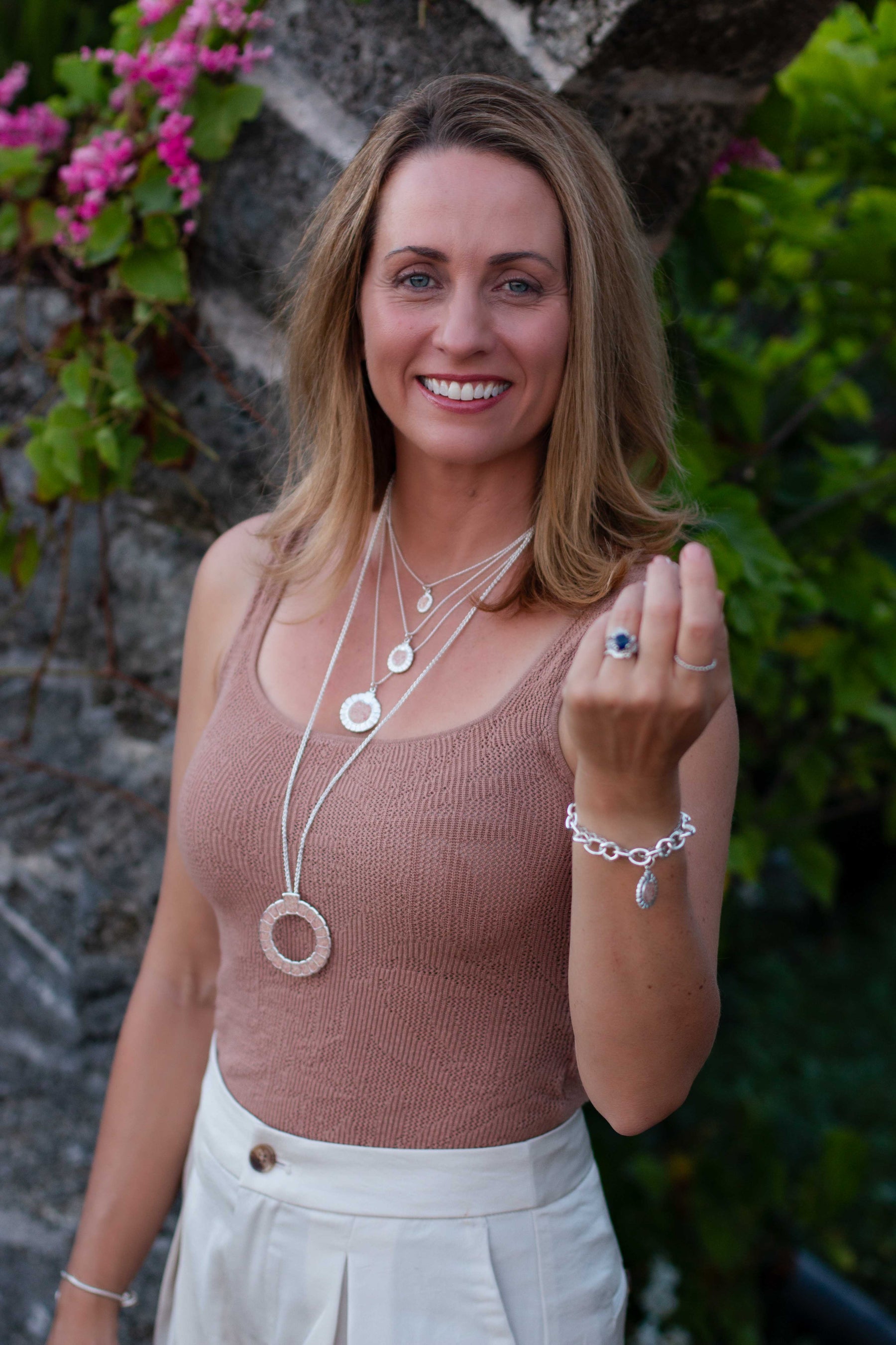 Bermuda Moongate ~ Medium Chunky Bracelet