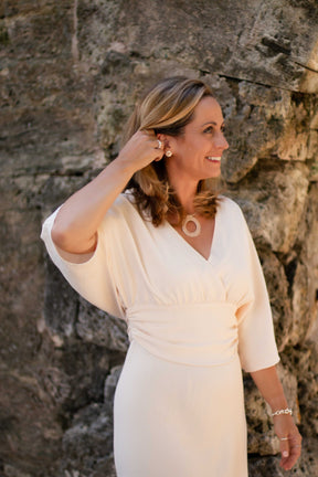 Bermuda Moongate ~ Small Stud Earrings