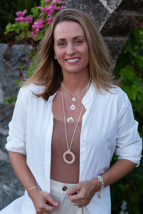 Bermuda Moongate ~ Small Pendant