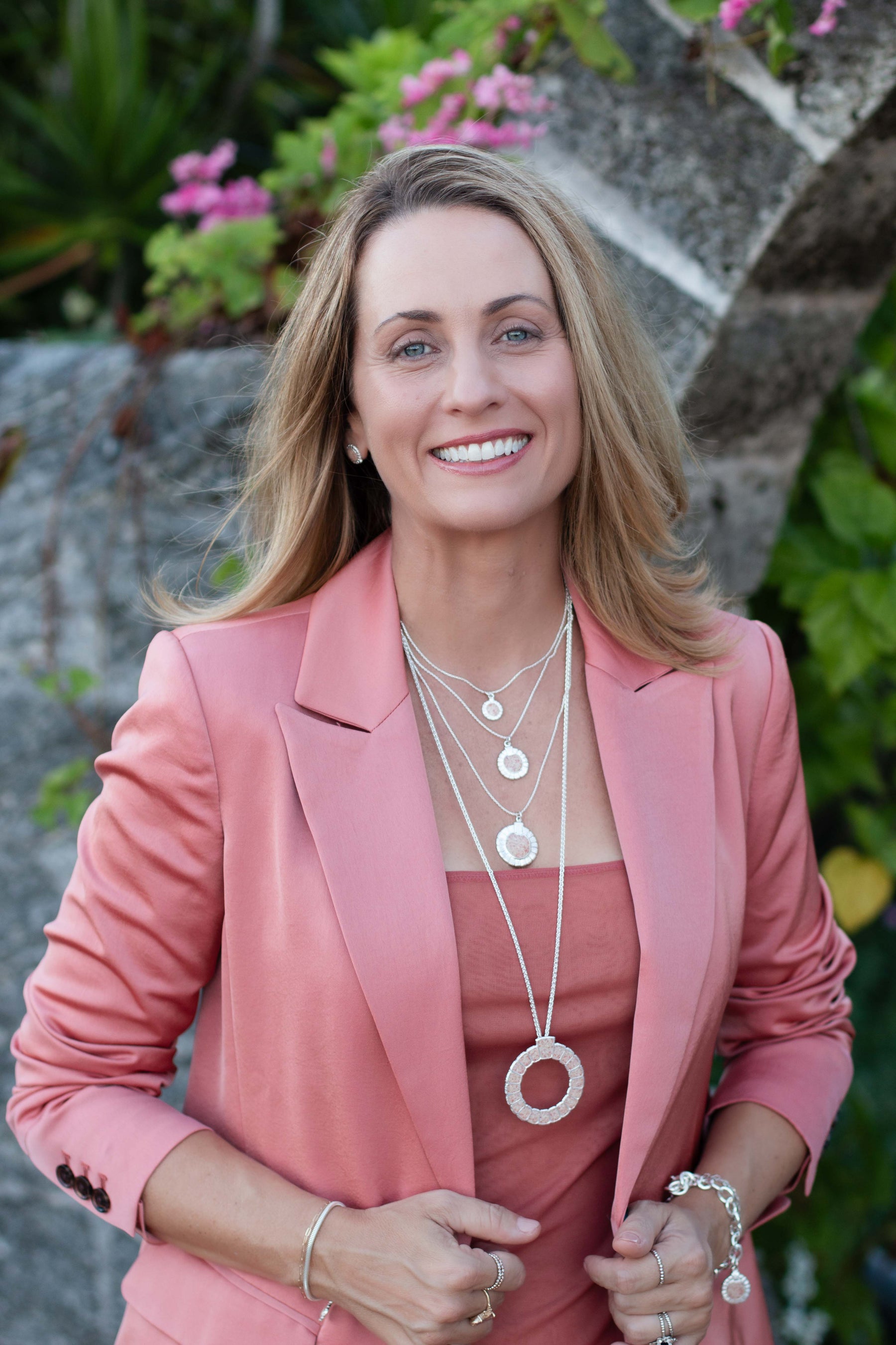 Bermuda Moongate ~ Large Pendant