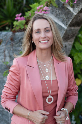 Bermuda Moongate ~ Large Pendant