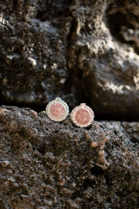 Bermuda Moongate ~ Small Stud Earrings