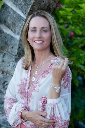 Bermuda Moongate ~ Large Pendant