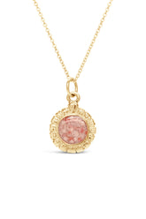 Bermuda Moongate ~ Small Pendant in Gold