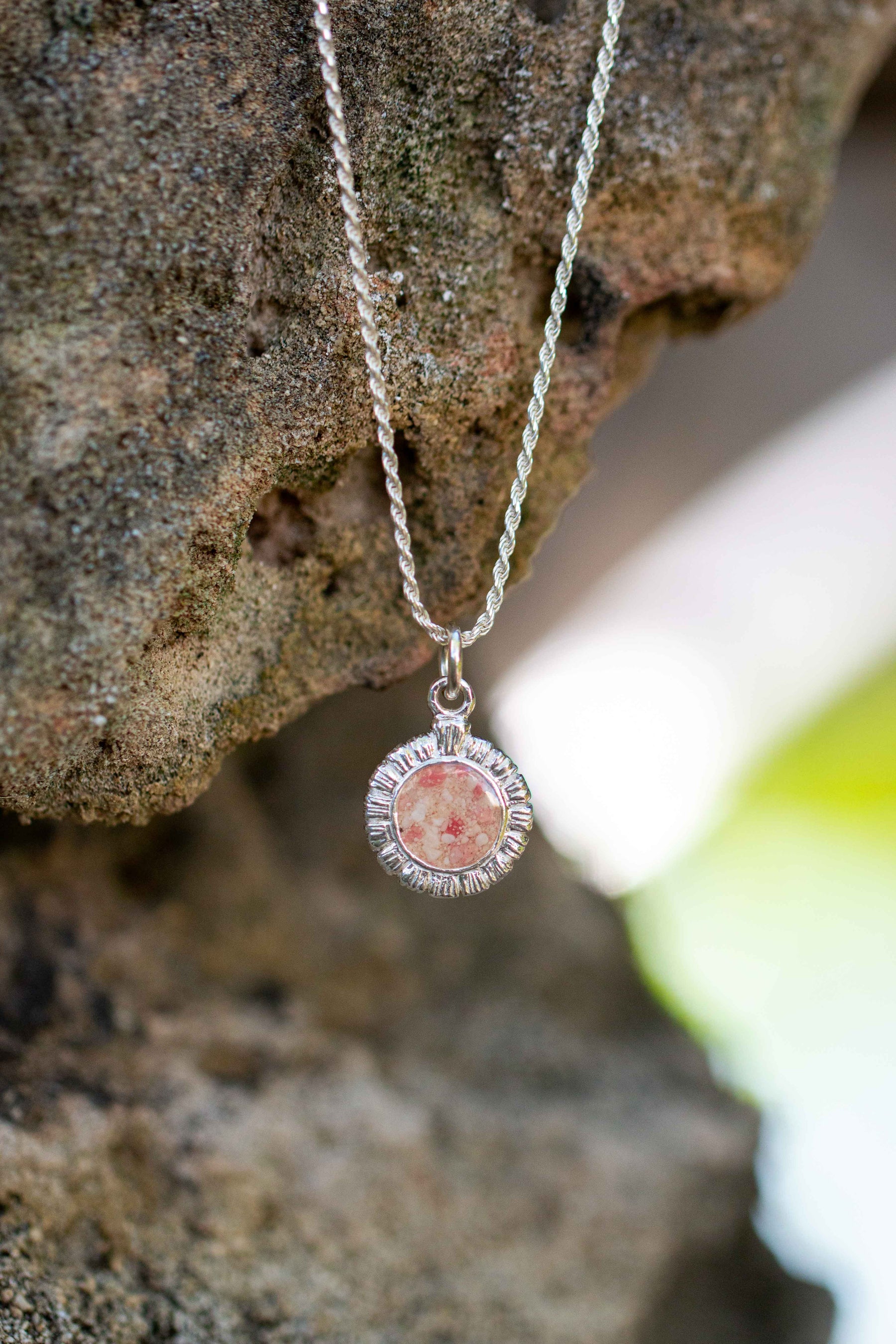 Bermuda Moongate ~ Small Pendant