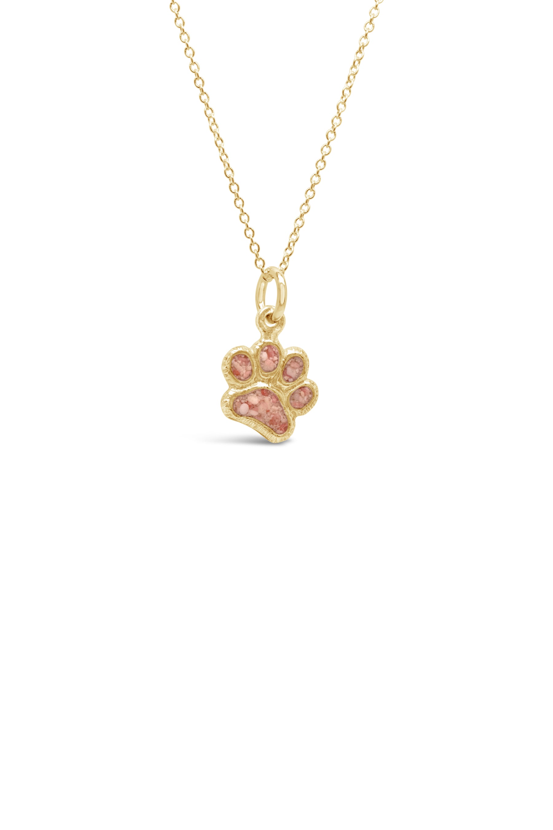 Splash ~ Paw Print (Mini) Pendant in Gold