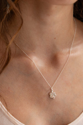 Splash ~ Paw Print (Mini) Pendant