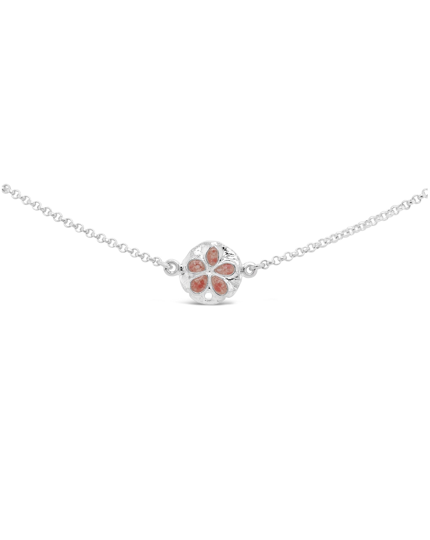 Friends ~ Sand Dollar (Small) Inline Anklet - Alexandra Mosher Studio Jewellery