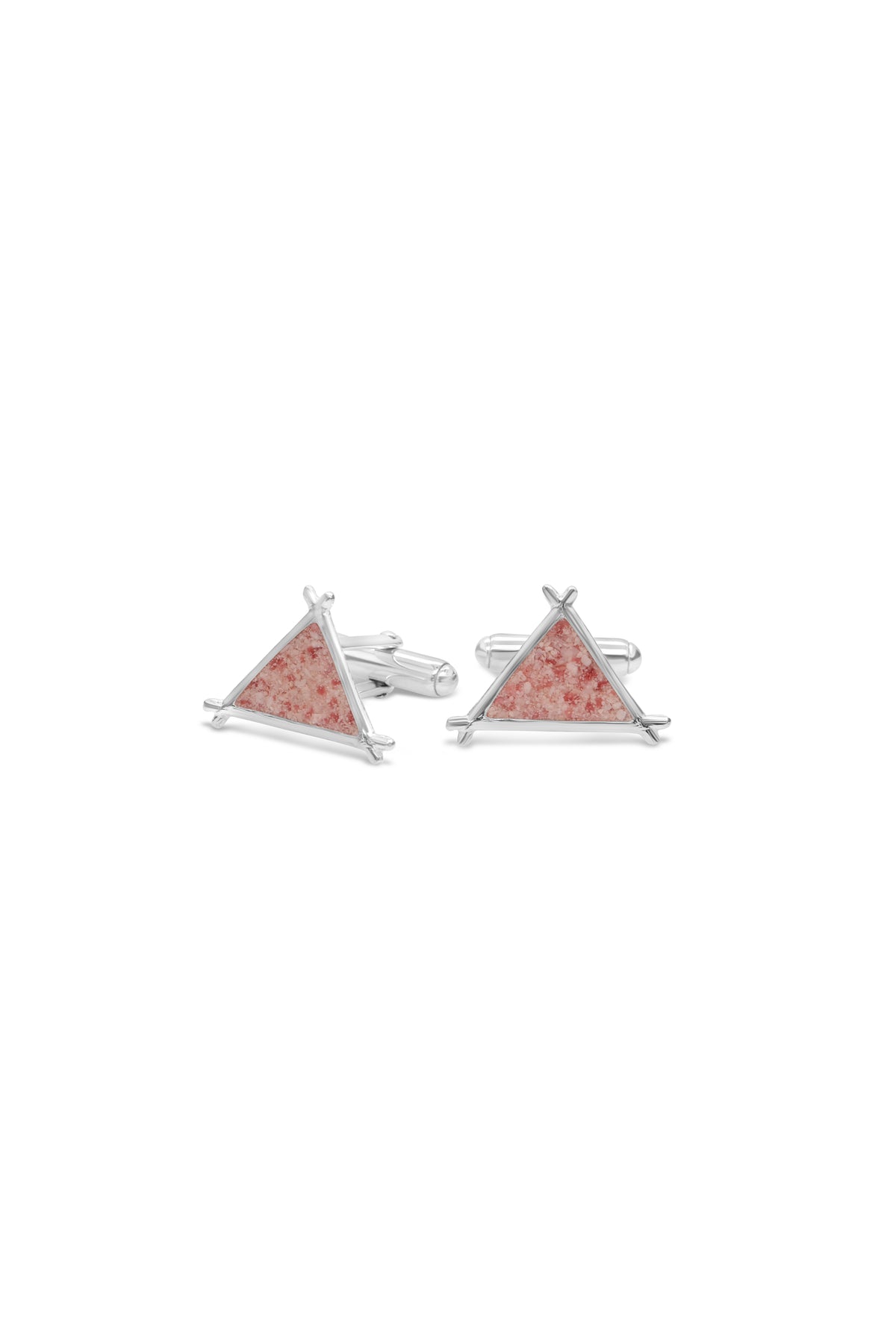 Men's Splash ~ Triangle (Medium) Cufflinks