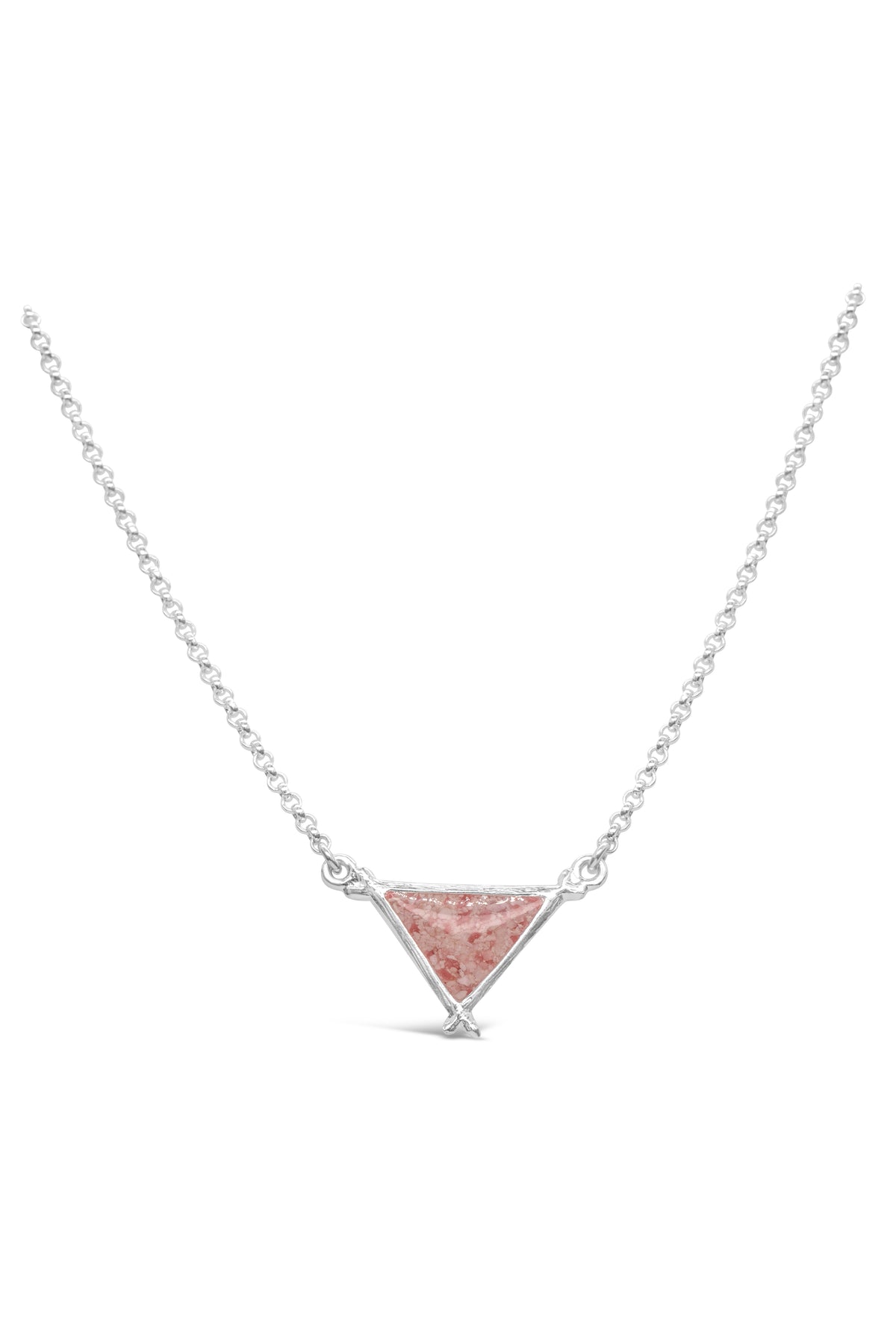 Splash ~ Triangle (Medium) Inline Necklace