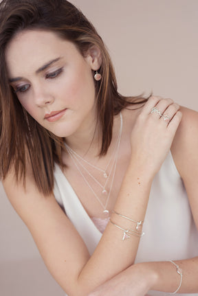 Splash ~ Circle (Small) Braided Band Ring - Alexandra Mosher Studio Jewellery