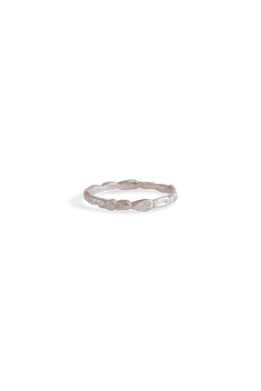 Signature Bands ~ Coral Small Gold Ring