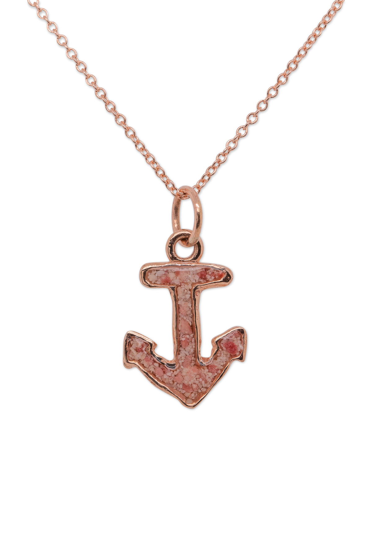 Nautical ~ Anchor (Small) Pendant in Gold - Alexandra Mosher Studio Jewellery Bermuda Fine