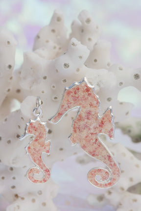 Friends ~ Seahorse (Large) Pendant - Alexandra Mosher Studio Jewellery Bermuda Fine