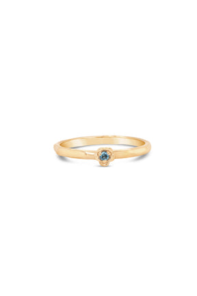 Barnacles ~ 1.75mm 14k Gold Birthstone Ring