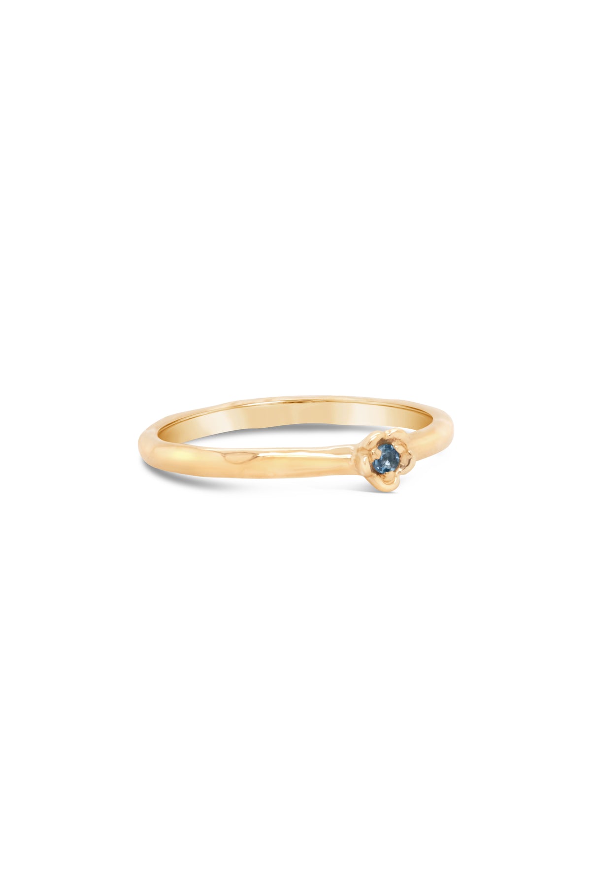 Barnacles ~ 1.75mm Gold Birthstone Ring