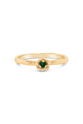 Barnacles ~ 2.5mm 14k Gold Birthstone Ring