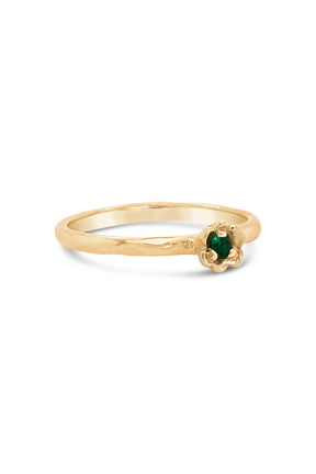 Barnacles ~ 2.5mm 14k Gold Birthstone Ring