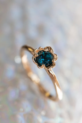 Barnacles ~ 5mm Gold Birthstone Ring