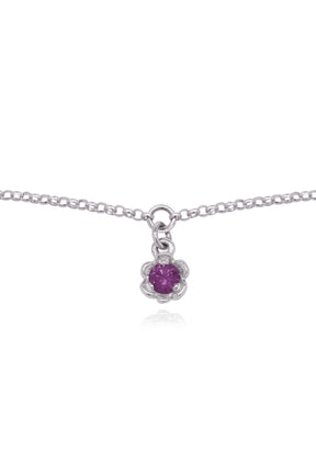 Barnacles ~ 3.5mm Birthstone Gold Bracelet