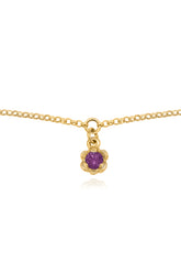 Barnacles ~ 3.5mm Birthstone Gold Bracelet