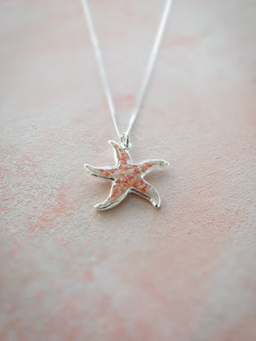 Friends ~ Starfish (Large) Pendant - Alexandra Mosher Studio Jewellery Bermuda Fine