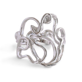 Melt ~ Cocktail Ring - Alexandra Mosher Studio Jewellery Bermuda Fine