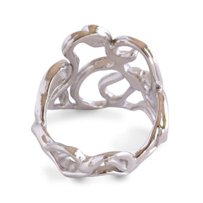 Melt ~ Cocktail Ring - Alexandra Mosher Studio Jewellery Bermuda Fine