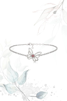 Butterfly ~ Small Inline Bracelet