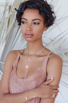 Icons ~ North Star (Large) Pendant - Alexandra Mosher Studio Jewellery Bermuda Fine