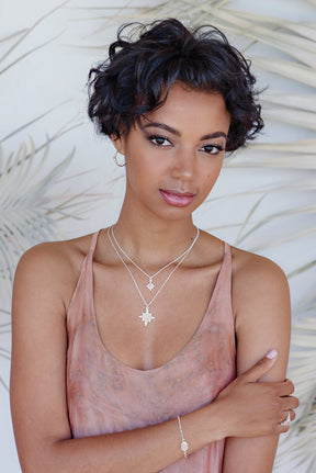 Icons ~ North Star (Small) Pendant - Alexandra Mosher Studio Jewellery Bermuda Fine