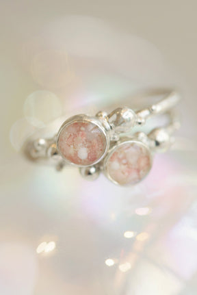 Coral Caviar ~ Medium Ring - Alexandra Mosher Studio Jewellery Bermuda Fine