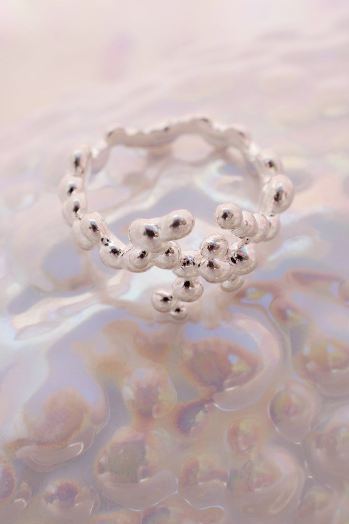 Caviar ~ Large Ring - Alexandra Mosher Studio Jewellery Bermuda Fine