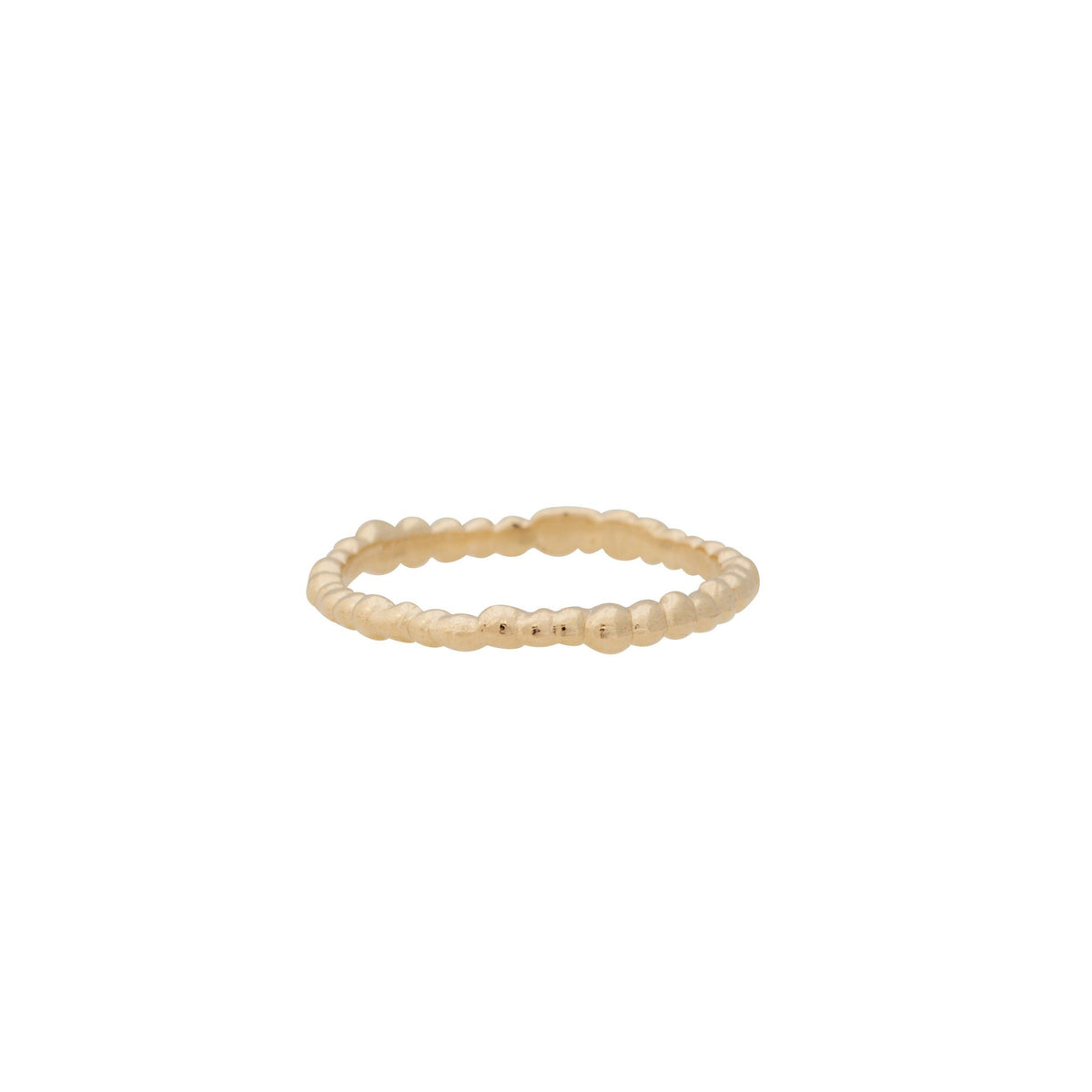 Caviar ~ Small Ring in Gold - Alexandra Mosher Studio Jewellery Bermuda Fine