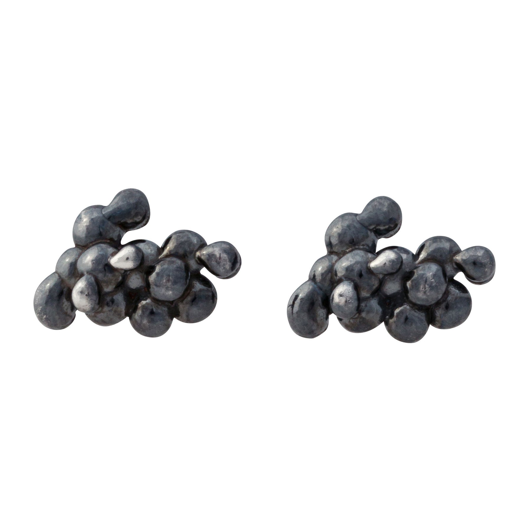 Caviar ~ Small Stud Earrings - Alexandra Mosher Studio Jewellery Bermuda Fine