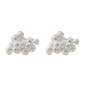 Caviar ~ Small Stud Earrings - Alexandra Mosher Studio Jewellery Bermuda Fine