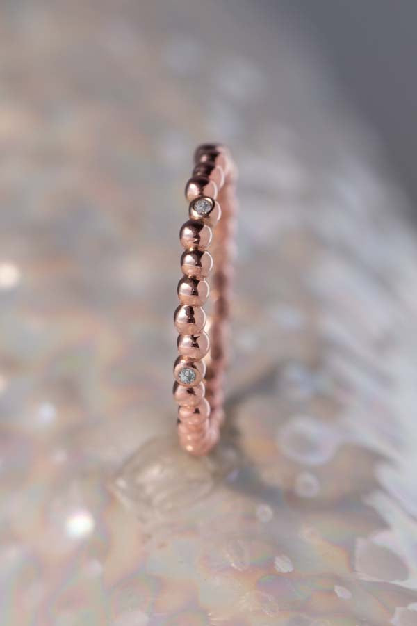 Caviar ~ Multiple Birthstone Gold Ring