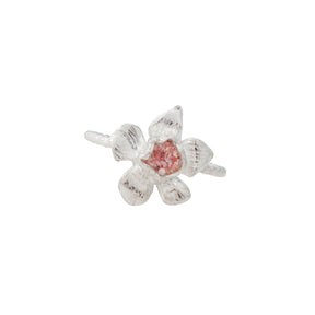 Fera ~ Tiny Flower Braided Band Ring - Alexandra Mosher Studio Jewellery Bermuda Fine