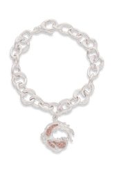 Impasto ~ Breakthrough (Small) Chunky Chain Bracelet - Alexandra Mosher Studio Jewellery Bermuda Fine