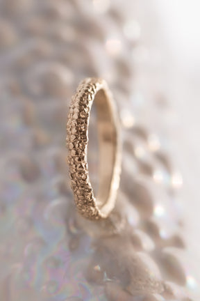 Bermuda Textures ~ Crab Gold Ring