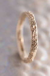 Bermuda Textures ~ Unfinished Church Gold Ring