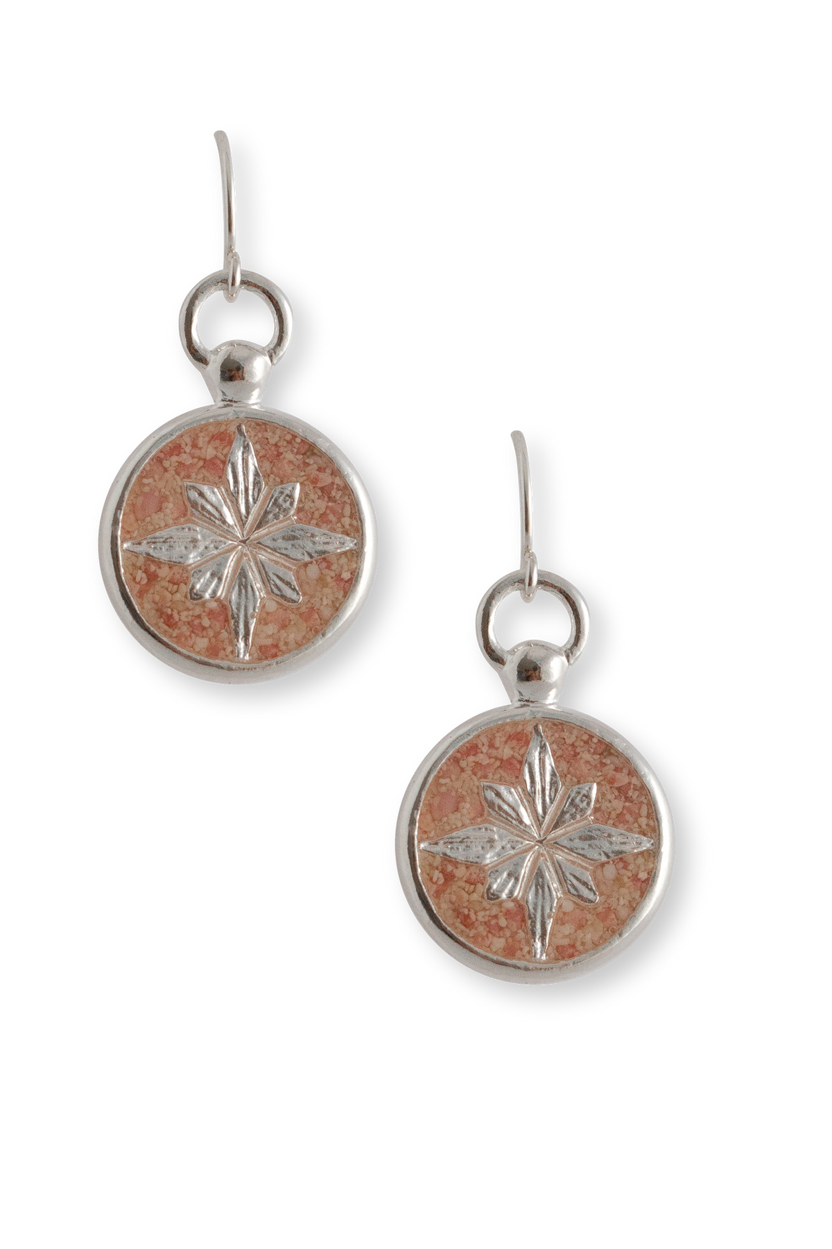 Compass Rose ~ Dangle Earrings
