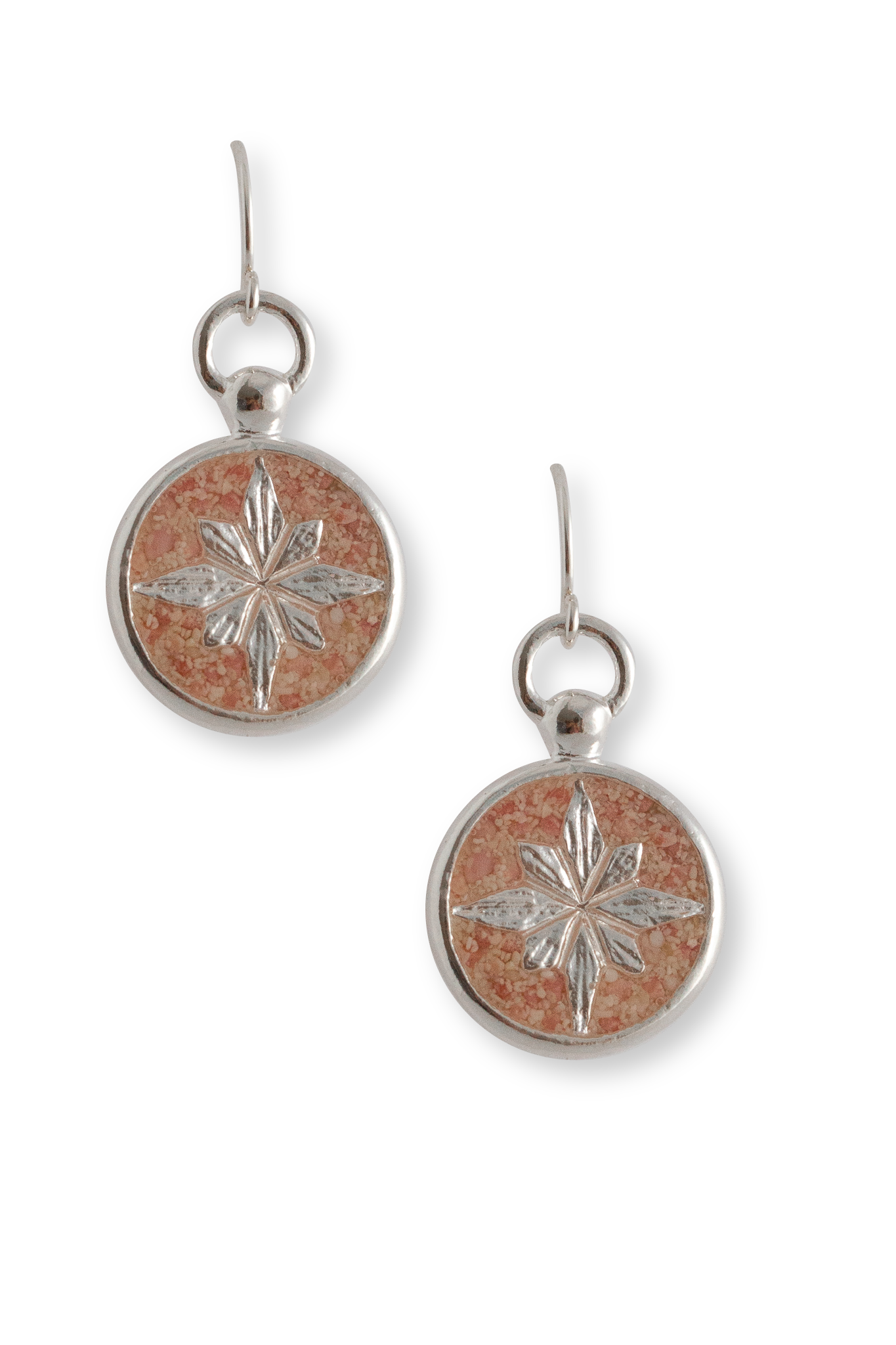 Compass Rose ~ Dangle Earrings