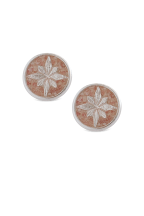 Compass Rose ~ Stud Earrings