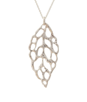 Lace ~ Large Pendant - Alexandra Mosher Studio Jewellery Bermuda Fine