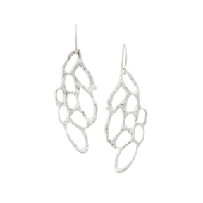 Lace ~ Small Dangle Earrings - Alexandra Mosher Studio Jewellery Bermuda Fine