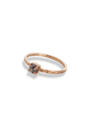 One of a Kind ~ Bermuda Moss Textured Ring in Rose Gold - Alexandra Mosher Studio Jewellery Bermuda Fine