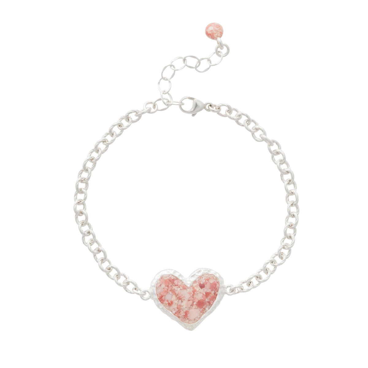 Reef ~ Heart Inline Bracelet - Alexandra Mosher Studio Jewellery Bermuda Fine