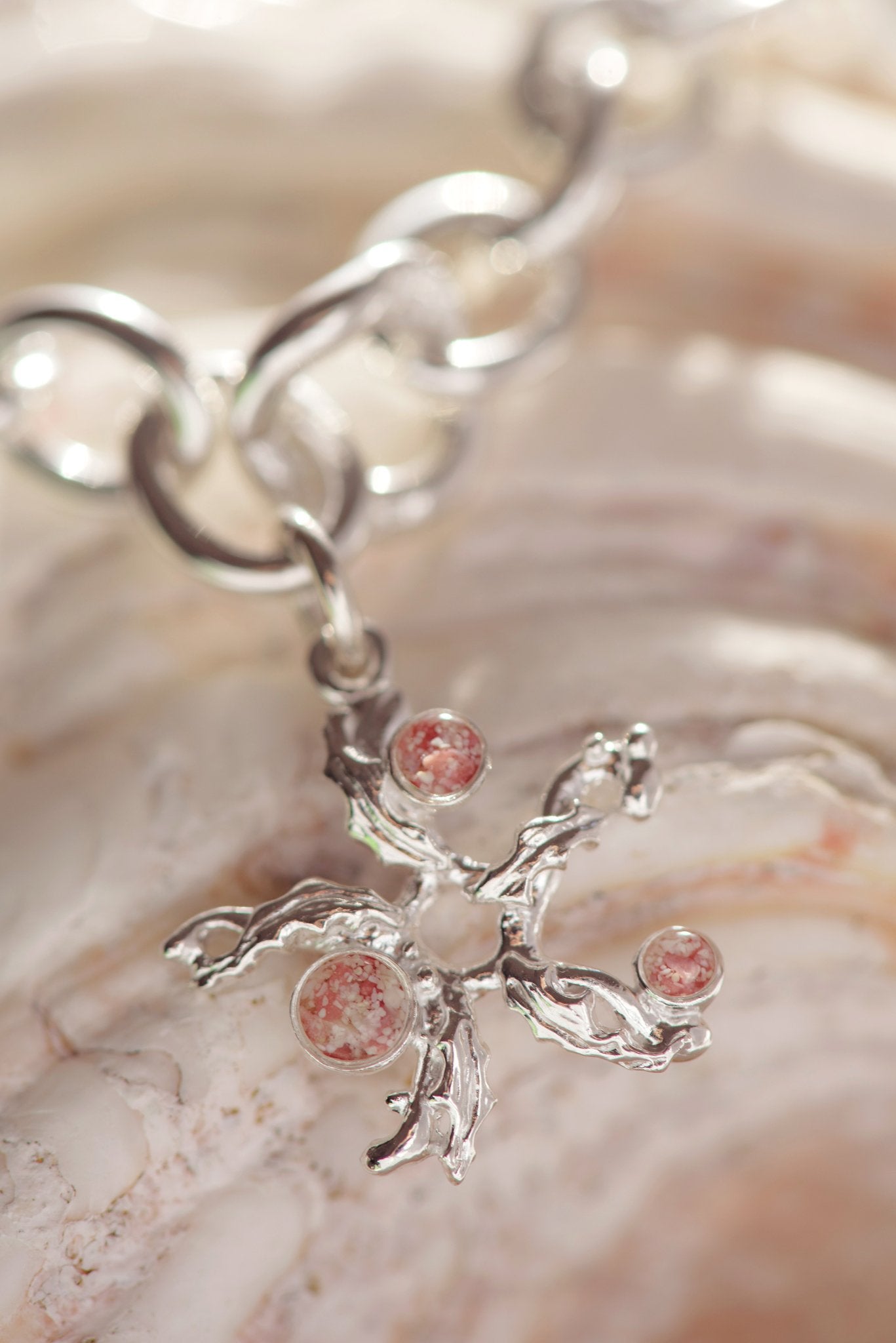 Sargasso ~ Star (Small) Chunky Chain Bracelet - Alexandra Mosher Studio Jewellery Bermuda Fine