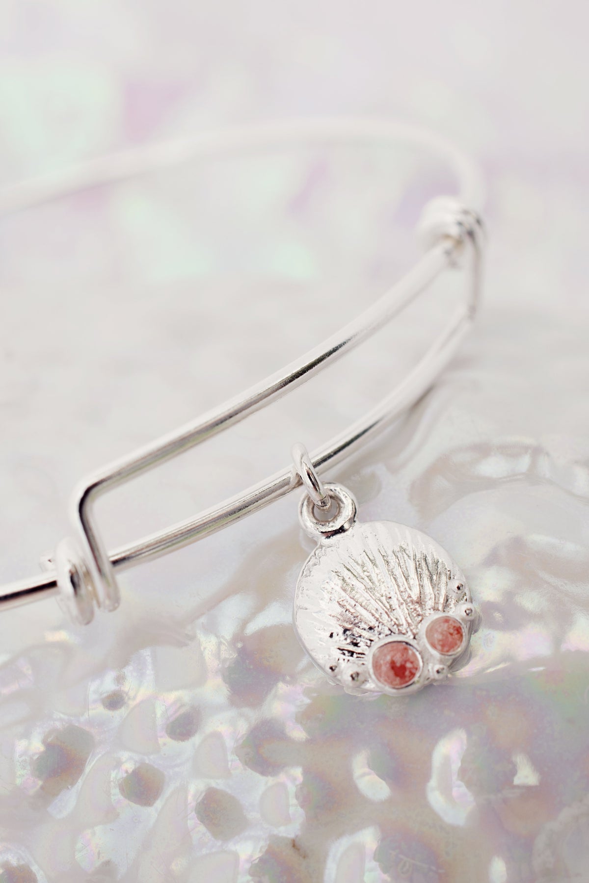 Sun Flare ~ Oval (Small) Bangle - Alexandra Mosher Studio Jewellery Bermuda Fine